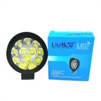 AKE 1-PCS of HJG LED Motorcycle External 12-LED 36w lights Lighting Color Cool White