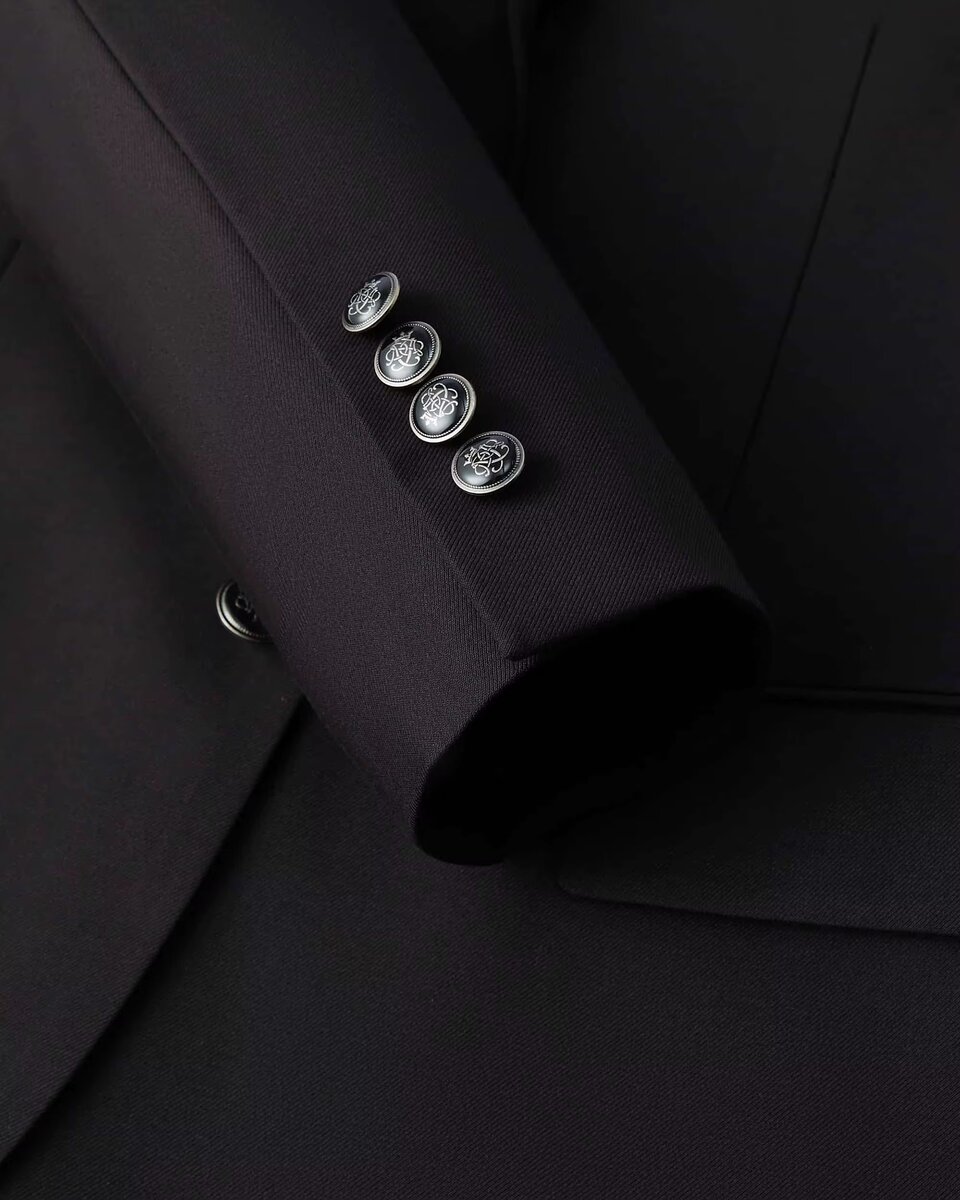 Costume homme élégant noir