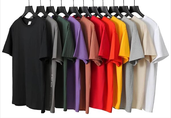 T-shirt vierge coton