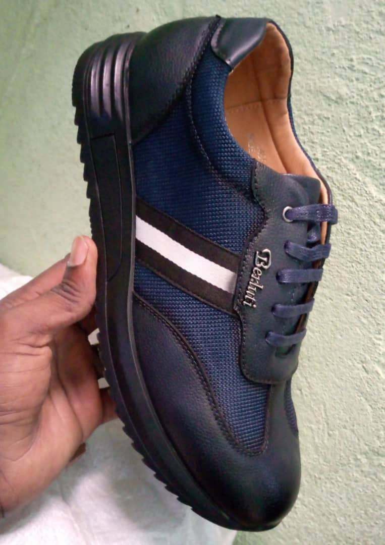 Sneakers en cuir élégants