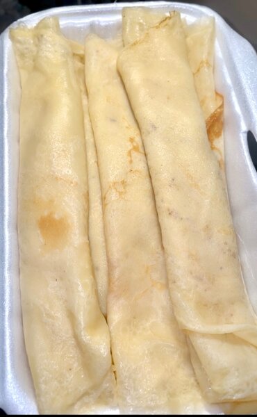 Délicieuses crêpes fraîches