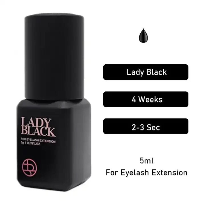 Lady black glue