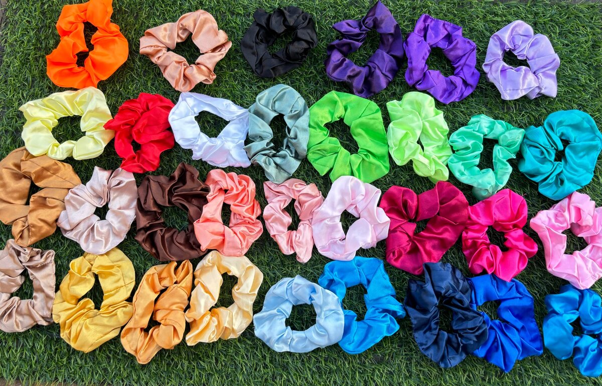 Hair scrunchies