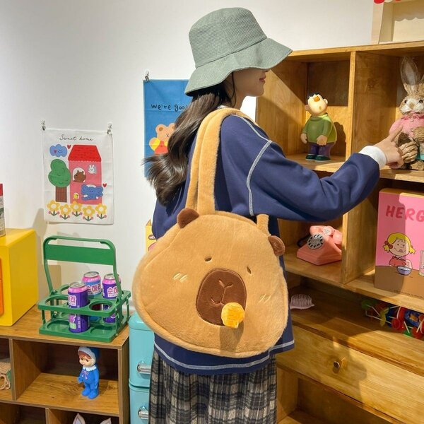 Sac peluche Kapybara