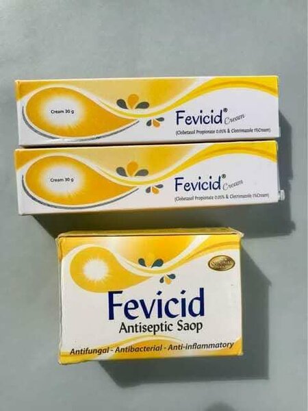 Fevicid crème,savon