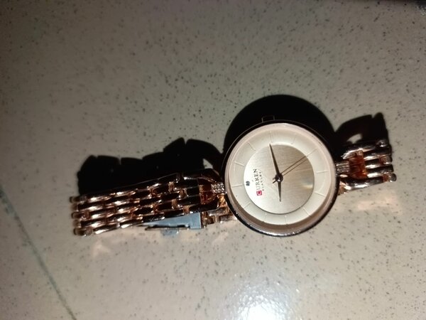 Montre en acier inoxydable élégante