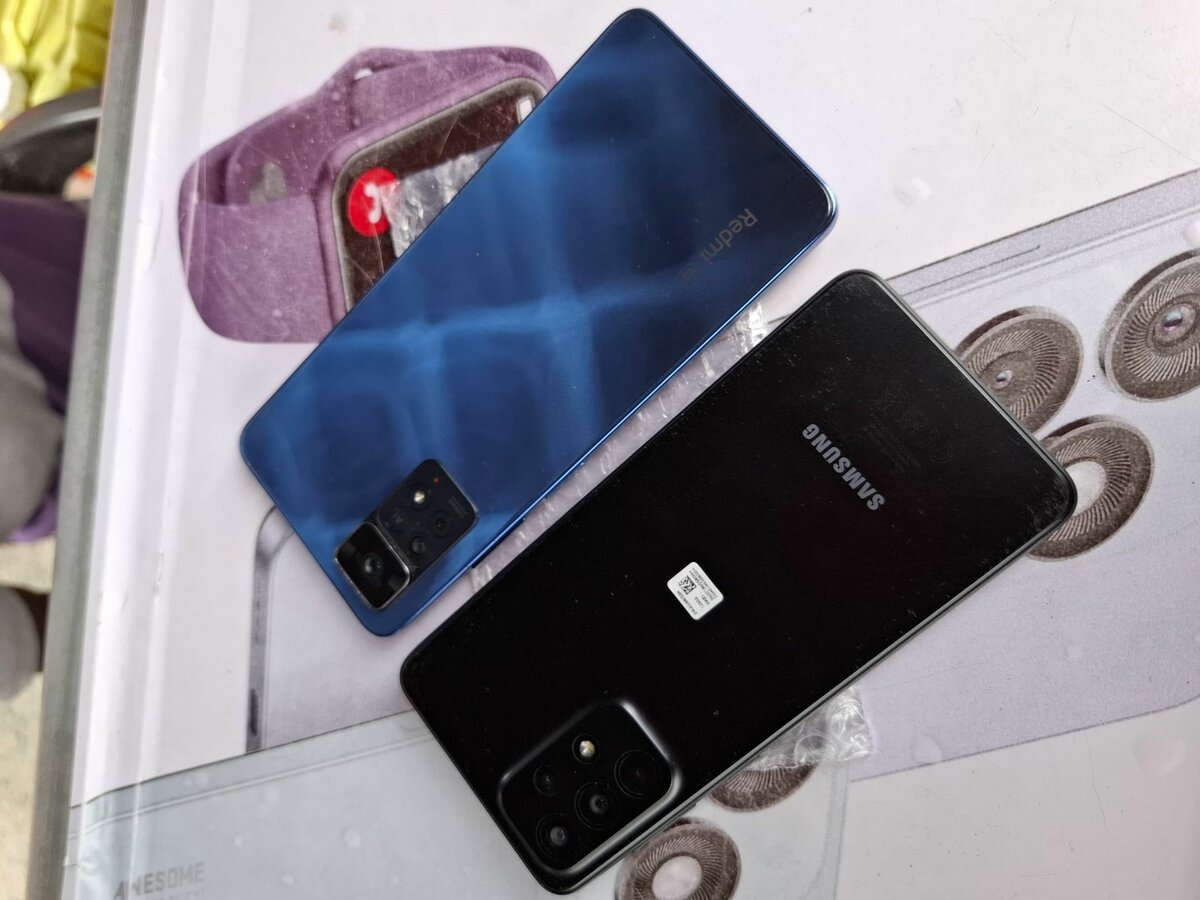 Samsung A33 5G et Redmi Note11 pro 5G