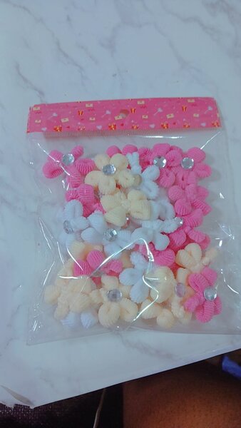 Élastiques à cheveux fleuris