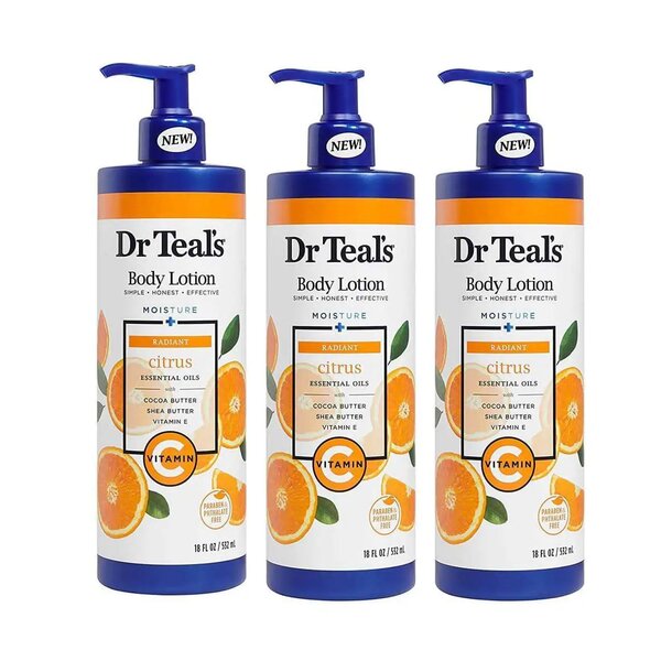 Dr Teals Vitamin C citrus Body lotion