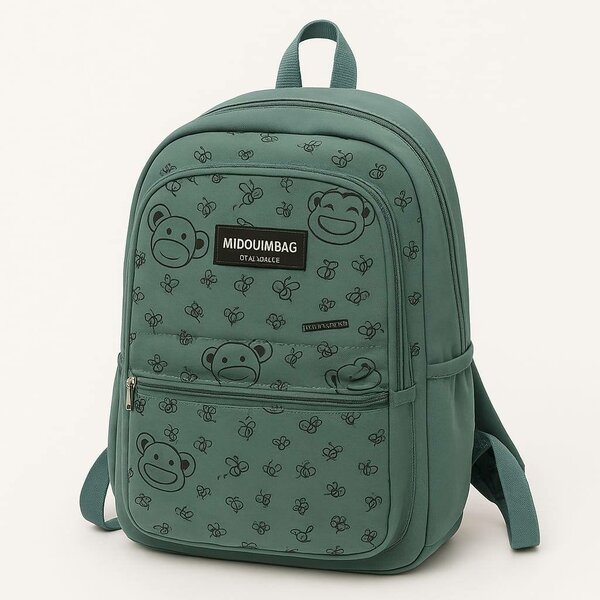 Sac à dos enfant vert adorable