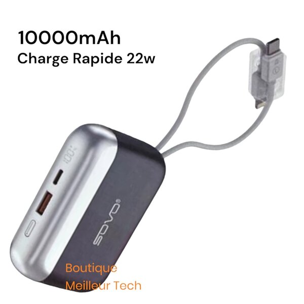 Mini Power Bank 10000mAh 22w