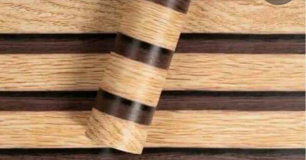 Papier peint rayures noires