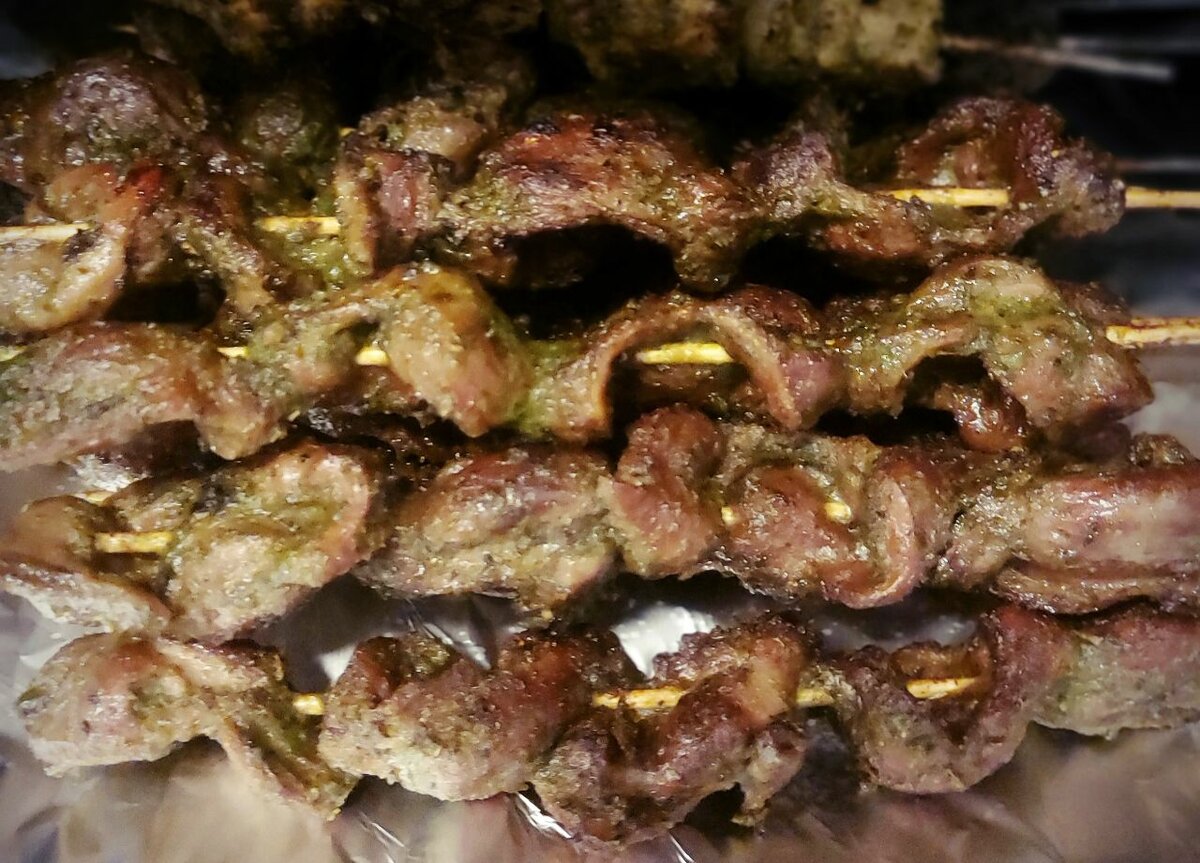 Brochettes de Gésiers Grillées