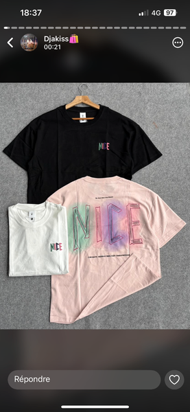 T-shirt imprimé tendance