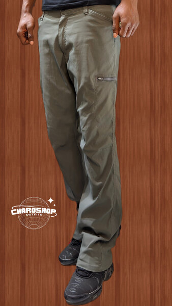 Pantalon cargo vert pratique