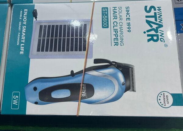 Tondeuse rechargeable et solai