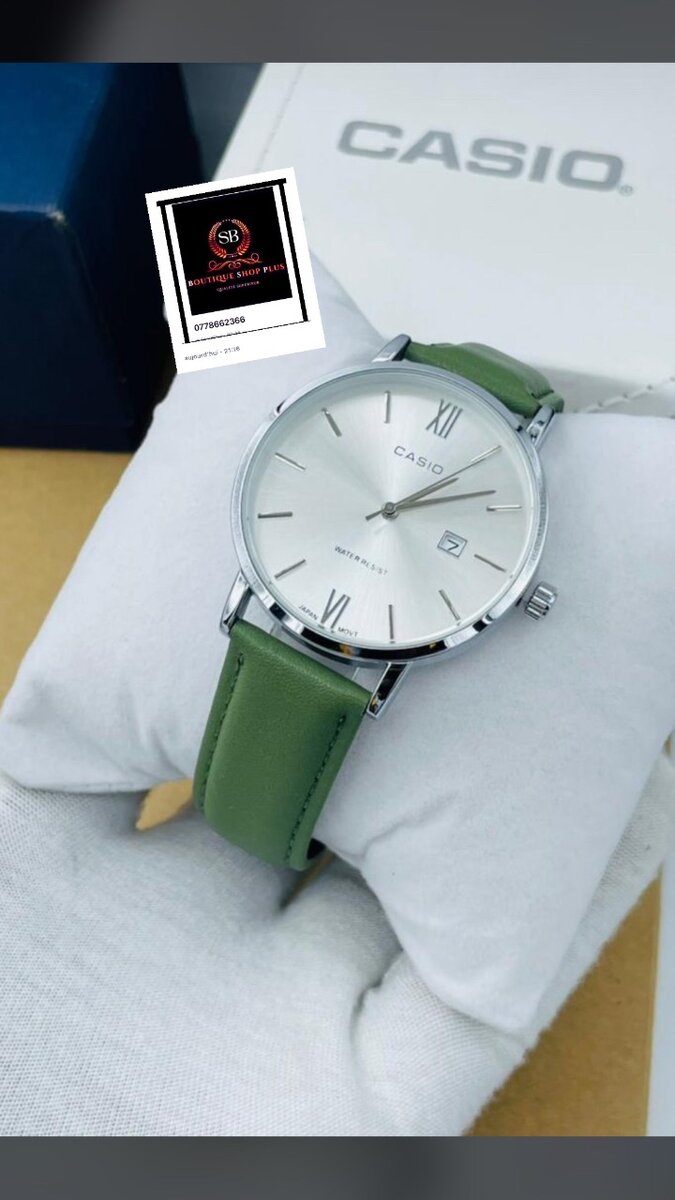 Montre Casio authentique avec sa boîte