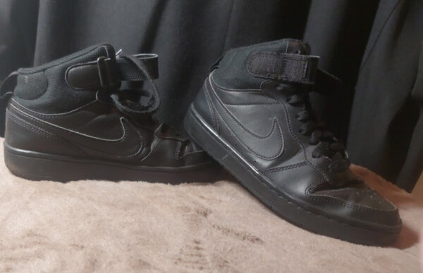 Baskets montantes noires