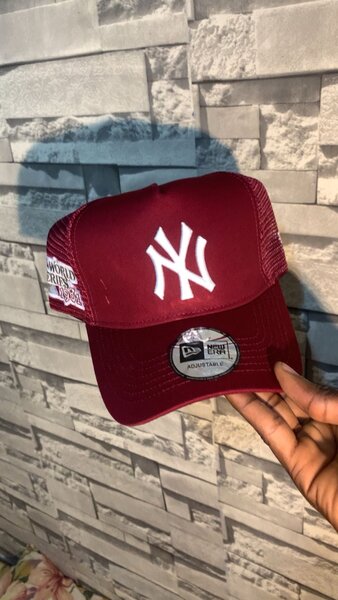 Casquette Trucker NY Rouge