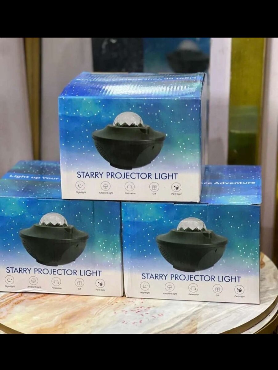 Starry light projector( doubles as Bluetooth speaker)