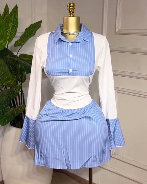 Robe chemisier élégante