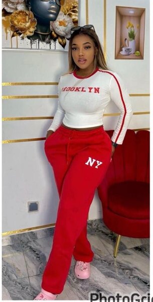 Ensemble sport élégant NYC