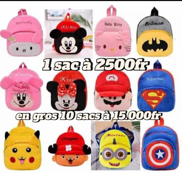 Sacs à dos enfants motifs