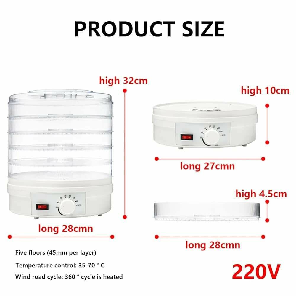 Déshydrateur alimentaire 220V