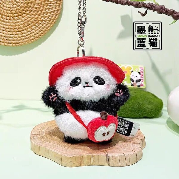 Pendentif en peluche Panda