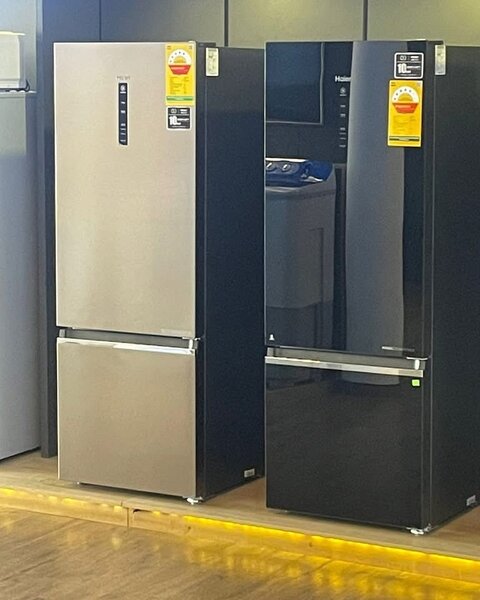 HAIER [ 355 LTR TRIPLE INVERTER 5 STAR FROST-FREE PREMIUM GL