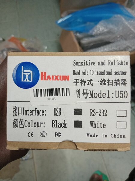 Scanneur portable USB Haixun