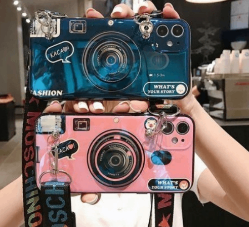 Coque de téléphone avec bandoulière