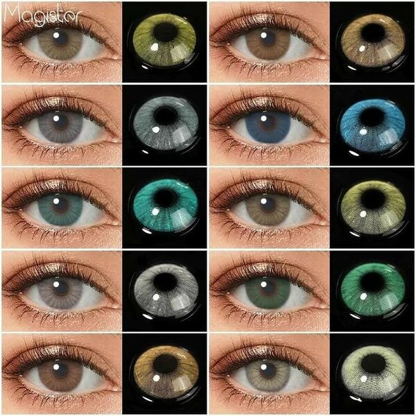 5Lentilles de contact couleur