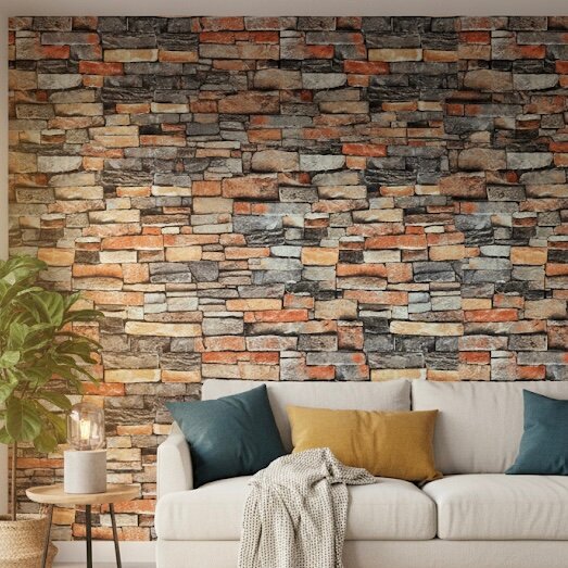 Papier Peint Effet Pierre