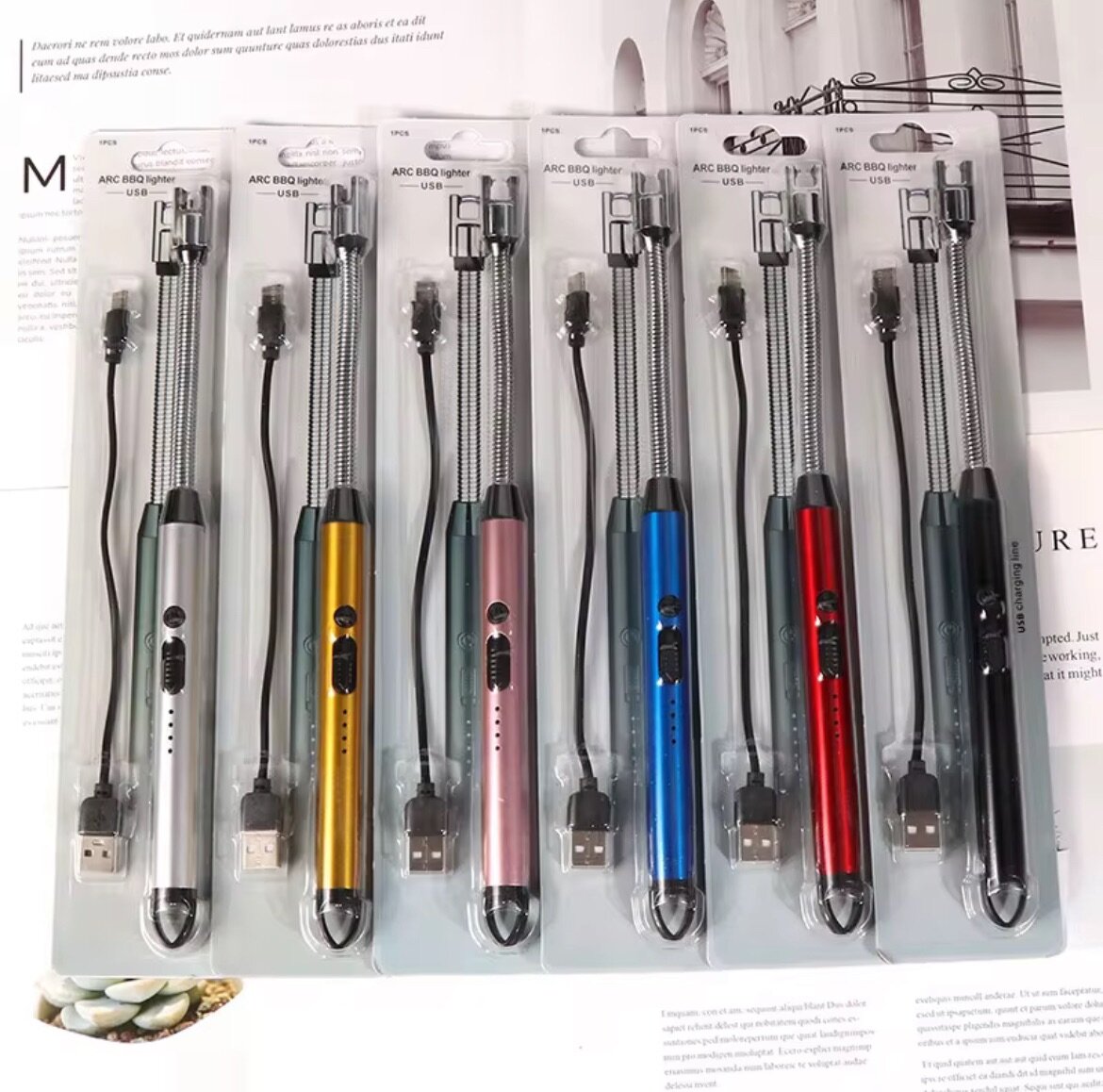 Briquet électrique USB flexible