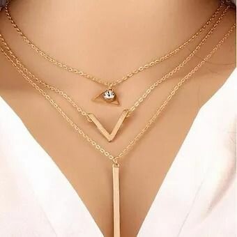 Collier femme or