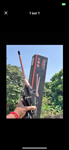 Fer à friser professionnel