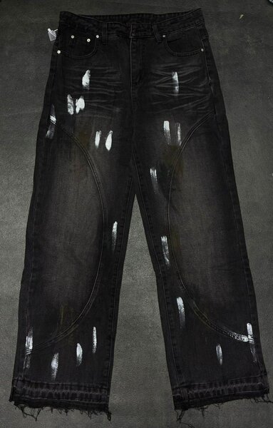 Jeans noirs décontractés