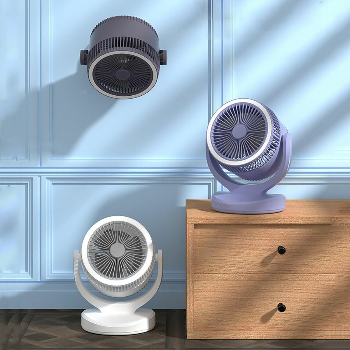 Ventilateur portable rotatif 360°