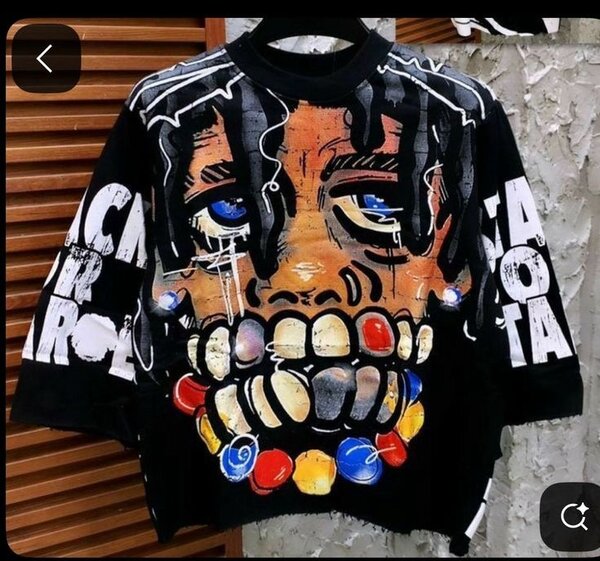 T-shirt artistique streetwear