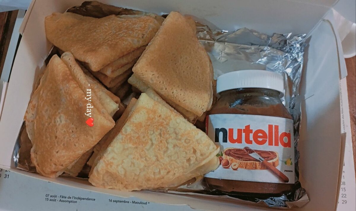 Crêpe au Nutella