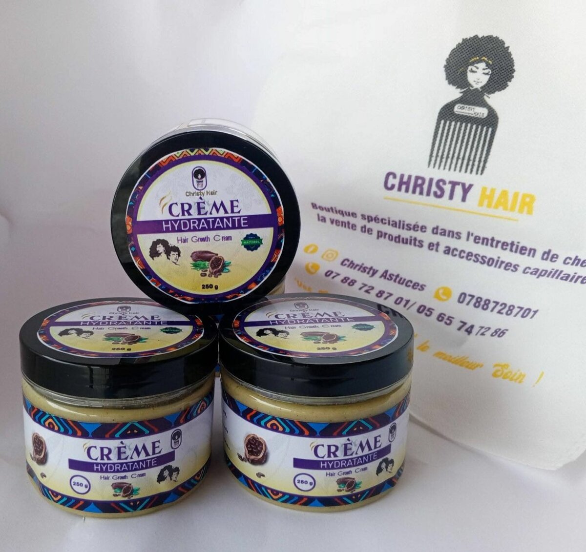 Thé Capillaire & Crème Hydratante