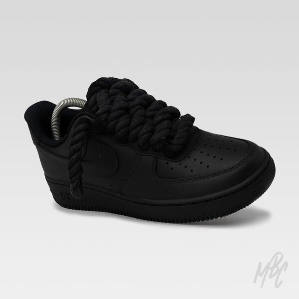 Air force noir gros lacet