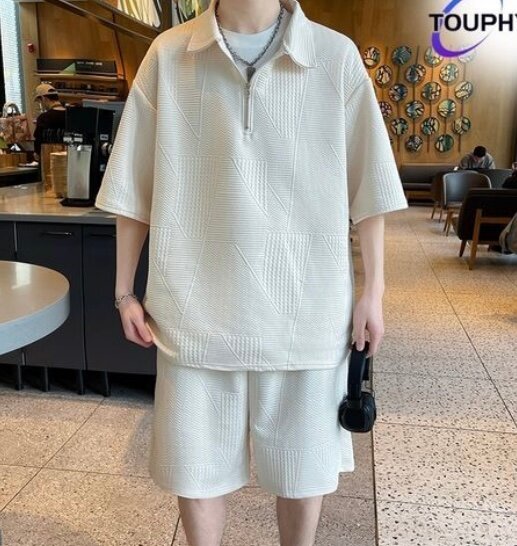 Tenue décontractée unisexe été