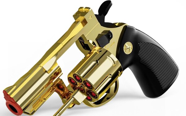 Toys guns with bullets available