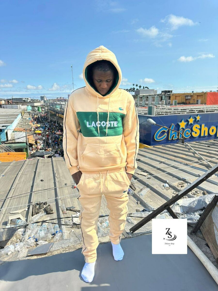 Complet pull Lacoste coton