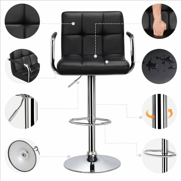 Adjustable bar chair