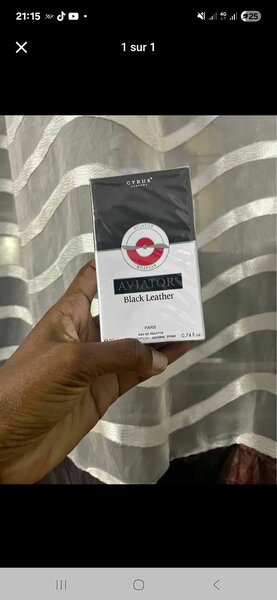 Parfum Aviator Cuir Noir