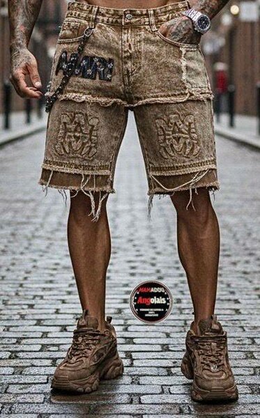 Shorts en Jean Décontractés Homme
