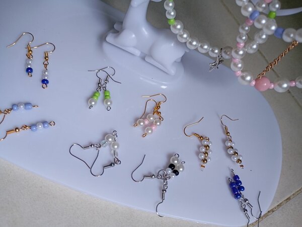 Boucles d'oreilles perle élégantes